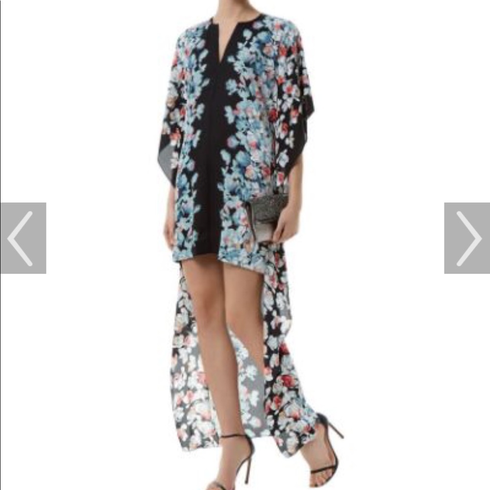 BCBGMAXAZRIA High Low Kaftan Dress / SIZE M/L